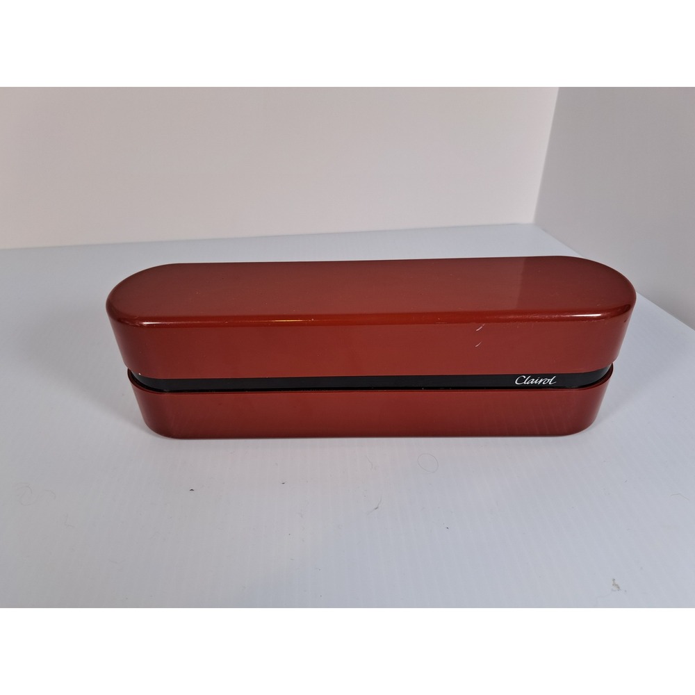 Vintage Clairol PT-8 Electric Hair Setter Red Hardshell Case 8 Hot Rollers Retro
